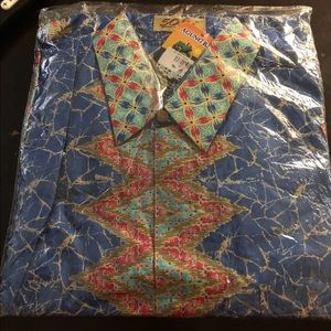 Batik fabric shirt